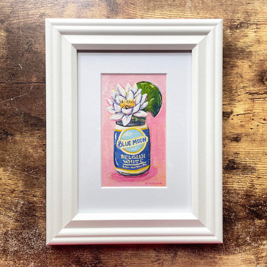 Blue Moon and Water Lily