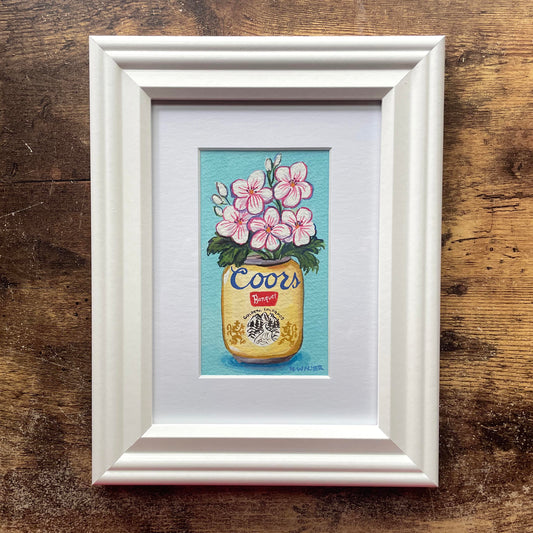 Coors Banquet and Mountain Wildflowers