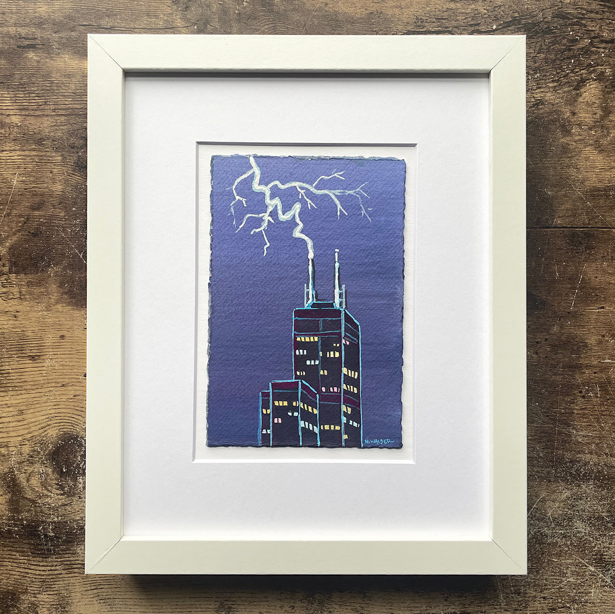 Lightning Storm and the Sears Tower