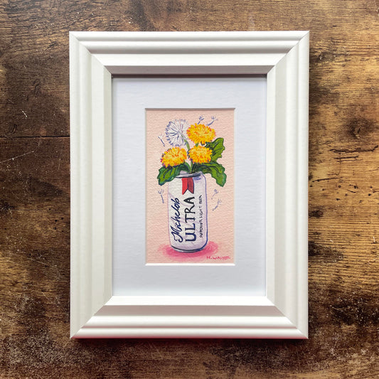 Michelob Ultra and Dandelions