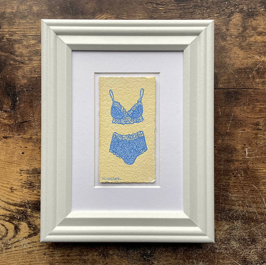 Blue Lace Set