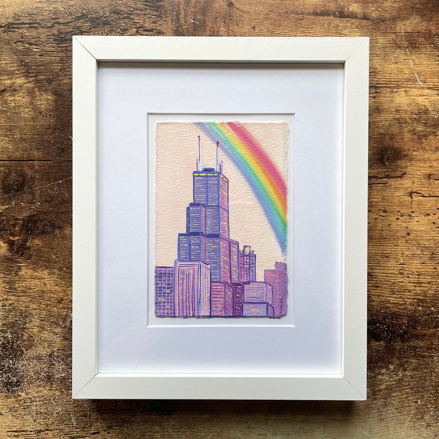 Sears Tower and a Rainbow