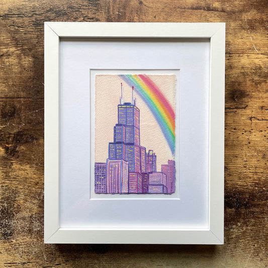 Sears Tower and a Rainbow
